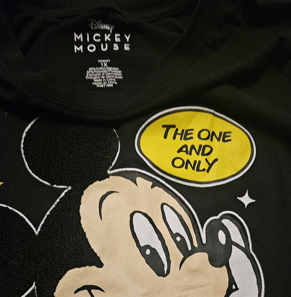 Disney Mickey Mouse t shirt 1x